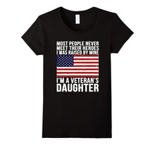 I Am a Veteran's Daughter Proud Veteran T-Shirt