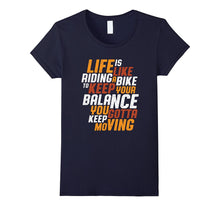 Inspirational Cycling T-Shirt Cyclist Love Riding Bicycle