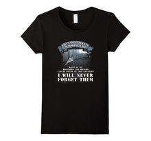 Tee Shirt Vietnam Veterans Memorial Wall T-Shirt Gift