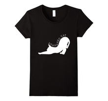 Downward Cat Funny Yoga Meditation Humor Cat Lover T-Shirt