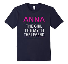 Anna the Girl the Myth the Legend Name- Kids T-Shirt