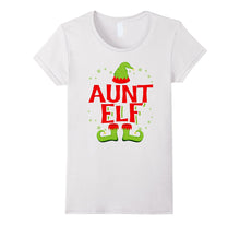 Aunt Elf Matching Family Christmas T-Shirt