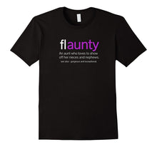 Definition of Flaunty Tshirt - Funcle Tee for Your Aunt