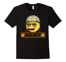 Funny Army and Cute Emoji T-Shirt