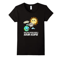 Solar Eclipse 2017 Photobomb Funny Tshirt