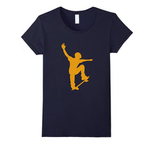 Skateboard Kick Flip Tshirt Silhouet Skateboarder