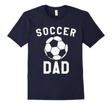 Mens Soccer Dad: Sporty Coach Fathers Day T-Shirt