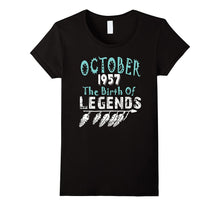 60 Year Old Shirt. Gift for Birthday October 1957 Shirt