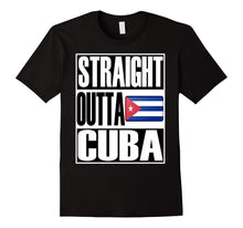 Storecastle: Straight Outta Cuba Gift Flag Pride T-Shirt