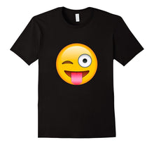 Face Emoticon Tongue Out Emoji With Winking Eye T-Shirt