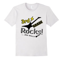 Boys and Girls Rock and Roll T Shirt 3rd Grade Rocks Gift