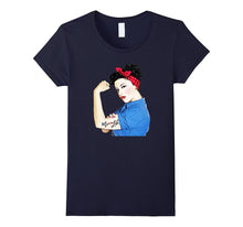 Mom Life Tattoo Heart Girl Power Pinup Retro Mommy T-Shirt