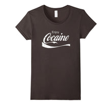 Enjoy Cocaine Shirt - Funny Spoof Tee