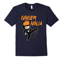 GINGER NINJA T-Shirt Warrior Funny Ginga Red Hair Gift