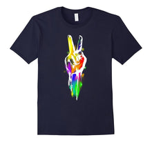 Artistic Colorful Peace Sign - Peace Festive Arty Tee Shirt