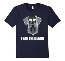 Dog Meme Fear the Beard Mini Schnauzer Dog T Shirt