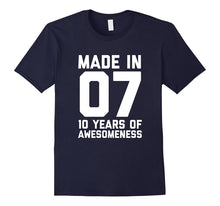 10th Birthday Shirt Gift Age 10 Year Old Boy Girl Tshirt Tee