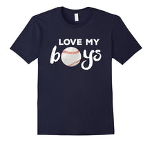 Love My Boys Baseball Mom & Dad T-Shirt