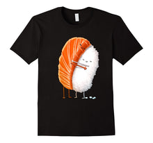 "Sushi Hug" Cute Kawaii Illustrative Graphic T-Shirt