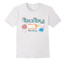 Pregnancy BABY BOY LOADING to Be Mom Pregnant Maternity Tee