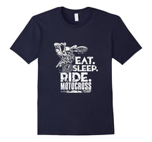 Dirt Bike Eat Sleep Ride - Funny Motocross T-Shirt