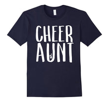 Cheer Aunt T Shirt for Proud Auntie of Cheerleaders Sports