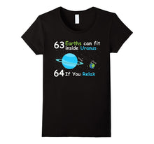 63 Earths Can Fit Inside Uranus T-Shirt - Funny Science Shir