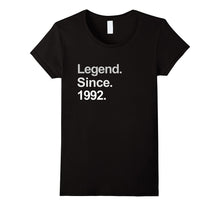 Legend Since 1992 Shirt - 25th Birthday Gifts TShirt