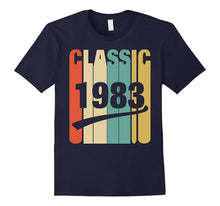 Classic Retro 1983 Birthday Gift Funny Tshirt for Men/Women