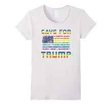 Gays LGBT Flag Design Supports President Donald Trump TShirt