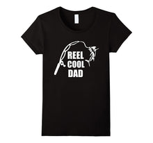 Mens Reel Cool Dad Shirt, Cute Daddy Father Gift