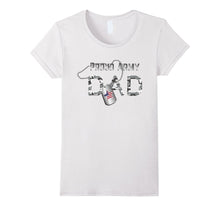 Proud Army DAD - Veterans Day T Shirt With Dog Tags