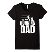 Mens Running Dad T-Shirt Walking Dad Gift Father's Day