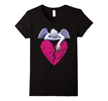 Angel of Grief and Broken Heart Tribute T Shirt Remembrance