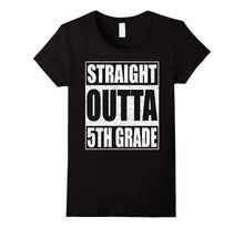 Straight Outta 5th Grade T-Shirt Funny 2017 Graduation Shirt