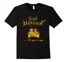 50th Wedding Anniversary T-Shirt Just Married 50 Yrs Ago Tee
