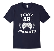 Level 49 Unlocked Gamer Shirt 49 Yrs Old Bday 49th Birthday