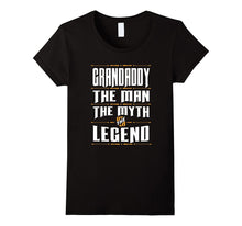 Grandaddy Man Myth Legend Grandfather T-Shirt