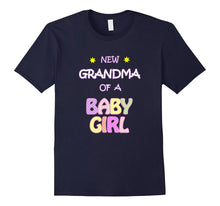 Baby Girl Announcement T Shirt for New Grandma