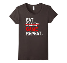 Eat Sleep Game Repeat T-Shirt Board PC Video Gamer Birthday