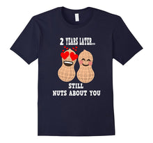 2 Years Couple Shirt Nuts About You Funny Pun T-Shirt