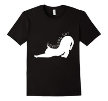 Downward Cat Funny Yoga Meditation Humor Cat Lover T-Shirt