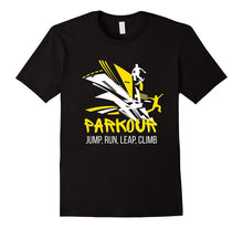 Parkour T-Shirt - Jump, Run, Leap, Climb