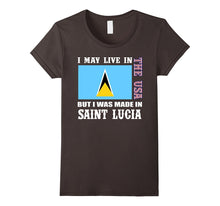 SAINT LUCIA Proud Flag Gift Tee