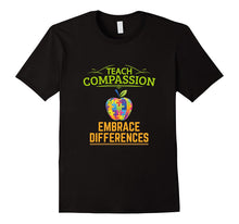 Autism Awareness Teach Compassion Embrace Differences Shirt