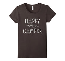 Happy Camper Shirt - Camping T-Shirt Teepee Leaf Tee