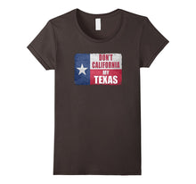 Don't California My Texas Vintage State of Texas Flag Shirt