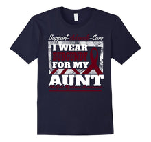 I Wear Burgundy for Aunt Multiple Myeloma Awareness Shirt