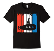 Retro RWnB Submarine Silhouette T-Shirt