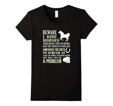 Horse Gifts for Girls I Ride Horses Shirt for Horse Lovers